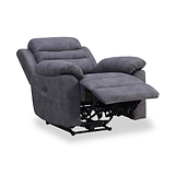 Conway Charcoal Electric Reclining Armchair from Roseland Furniture