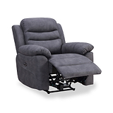 Conway Charcoal Electric Reclining Armchair from Roseland Furniture