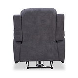 Conway Charcoal Electric Reclining Armchair from Roseland Furniture