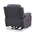 Conway Charcoal Electric Reclining Armchair from Roseland Furniture