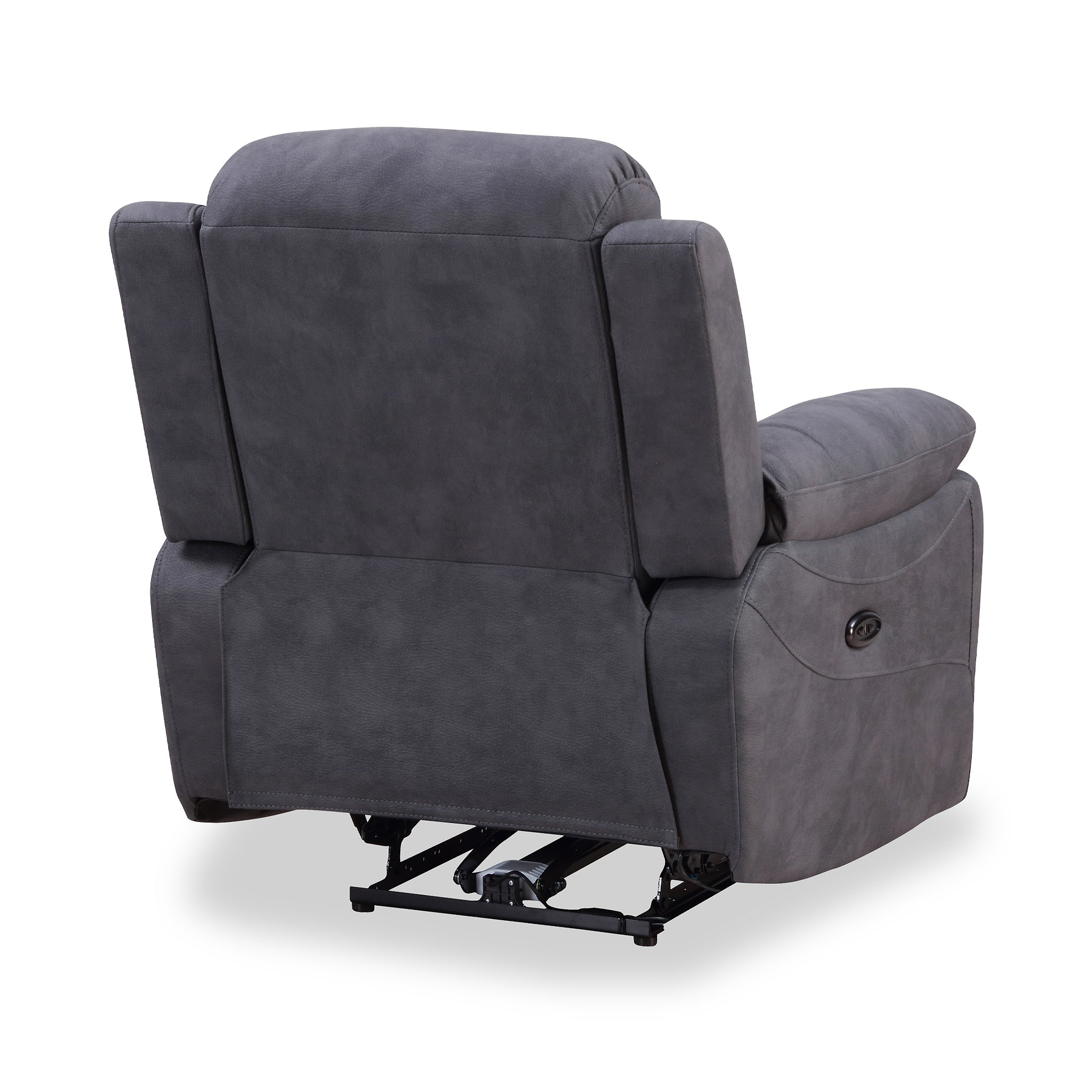 Conway Charcoal Electric Reclining Armchair from Roseland Furniture