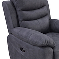 Conway Charcoal Electric Reclining Armchair from Roseland Furniture