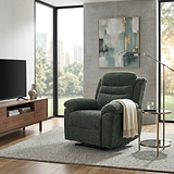 Conway Reclining Armchair Moss Green from Roseland Furniture