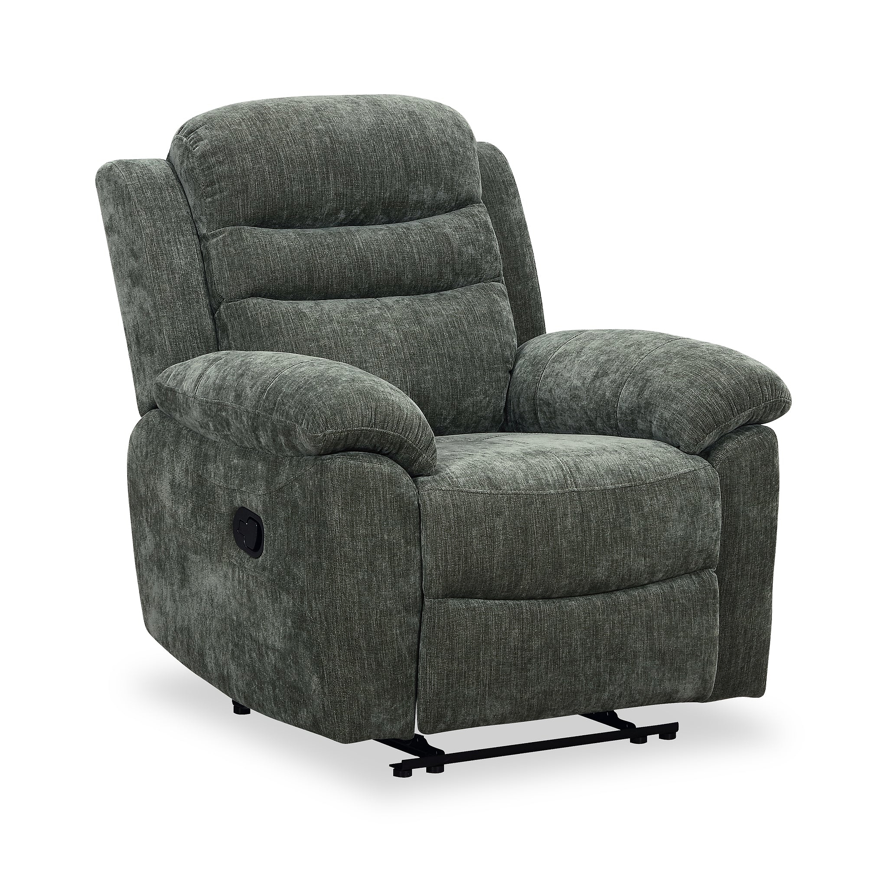 Conway Reclining Armchair Moss Green from Roseland Furniture