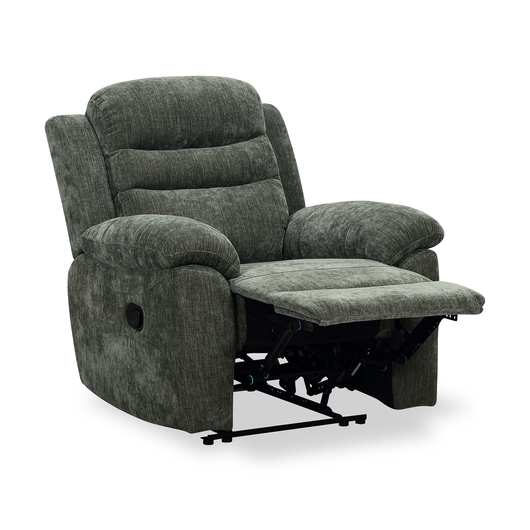 Conway Reclining Armchair Moss Green from Roseland Furniture