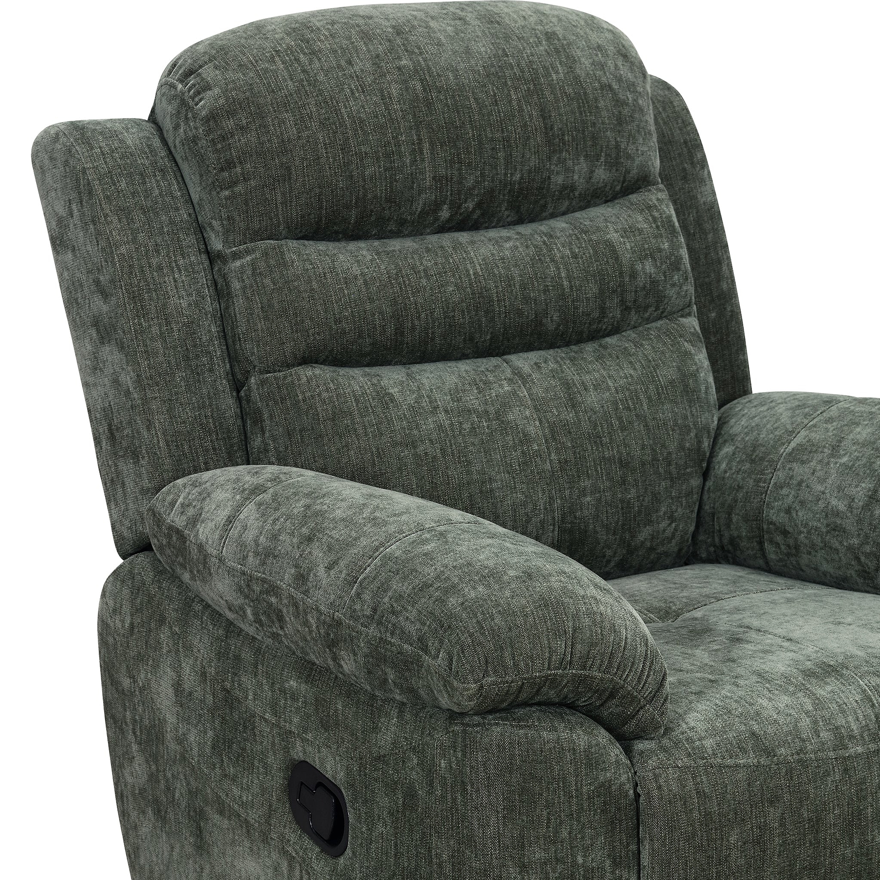 Conway Reclining Armchair Moss Green from Roseland Furniture