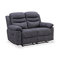 Conway Charcoal 2 Seater Recliner Sofa