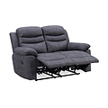 Conway Charcoal 2 Seater Recliner Sofa