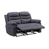 Conway Charcoal 2 Seater Recliner Sofa