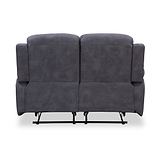 Conway Charcoal 2 Seater Recliner Sofa