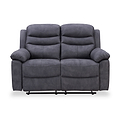 Conway Charcoal 2 Seater Recliner Sofa