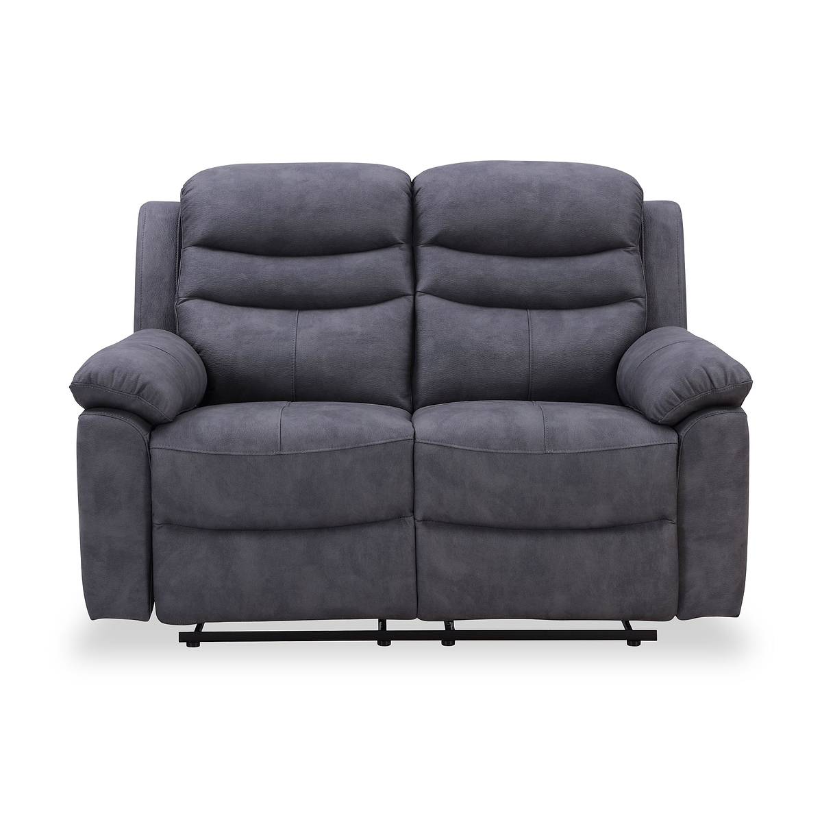 Conway Charcoal 2 Seater Recliner Sofa