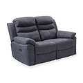 Conway Charcoal Electric 2 Seater Recliner from Roseland Furniture