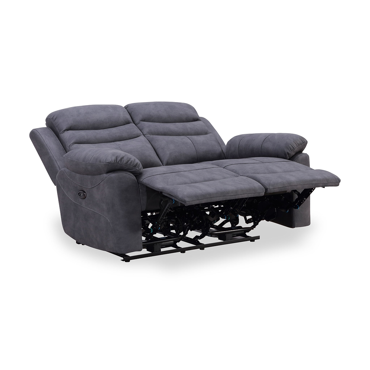 Conway Charcoal Electric 2 Seater Recliner from Roseland Furniture
