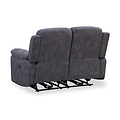 Conway Charcoal Electric 2 Seater Recliner from Roseland Furniture