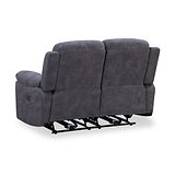 Conway Charcoal Electric 2 Seater Recliner from Roseland Furniture