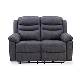 Conway Charcoal Electric 2 Seater Recliner from Roseland Furniture
