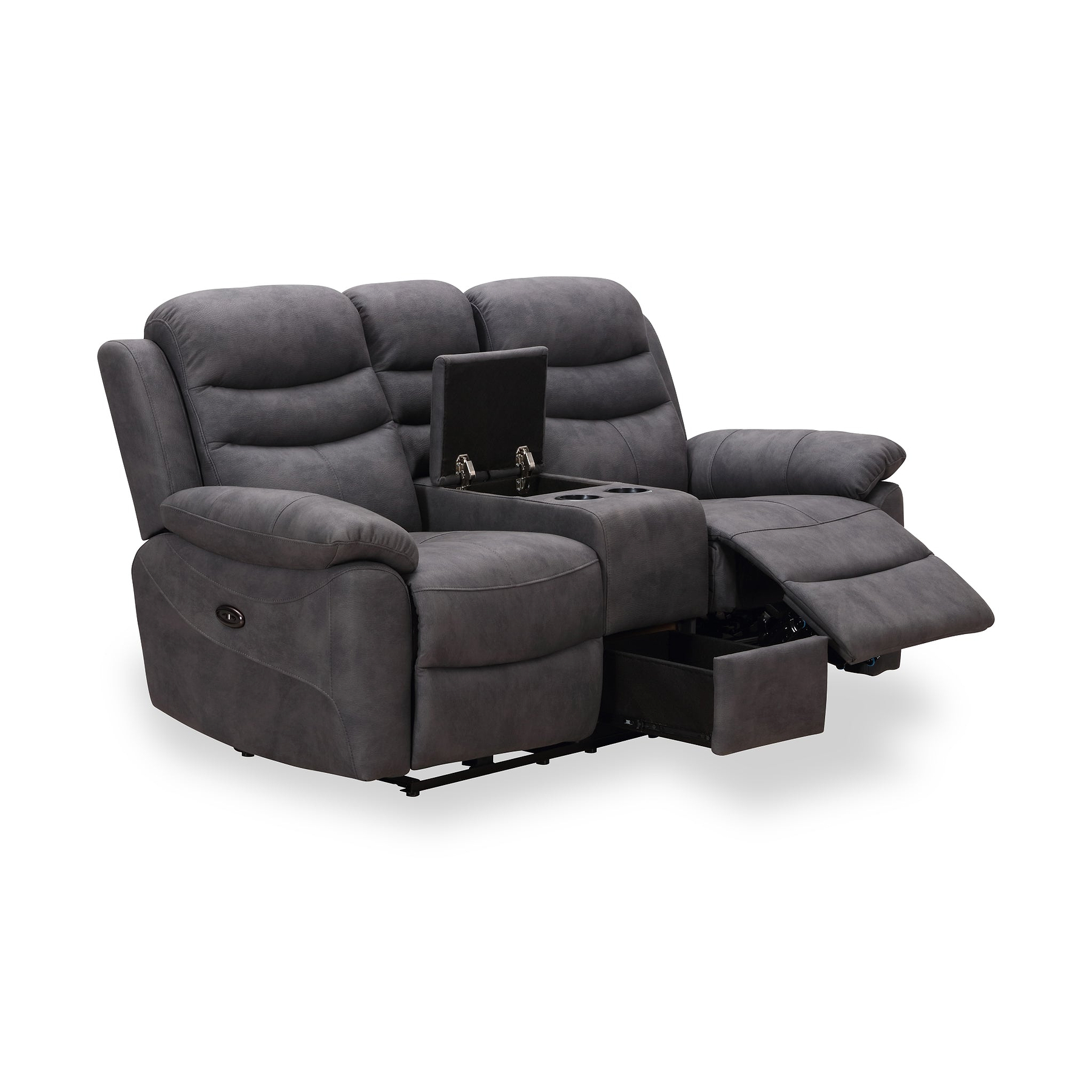 Conway 2 Seater Console Power Recliner from Roseland Furniture