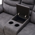 Conway 2 Seater Console Power Recliner from Roseland Furniture