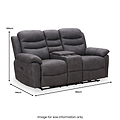 Conway 2 Seater Console Power Recliner from Roseland Furniture