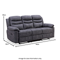 Conway Reclining 3 Seater Sofa by Roseland Furniture