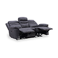 Conway Charcoal Electric 3 Seater Recliner from Roseland Furniture