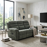 Conway Reclining 3 Seater Sofa Moss Green from Roseland Furniture