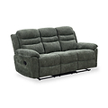 Conway Reclining 3 Seater Sofa Moss Green from Roseland Furniture