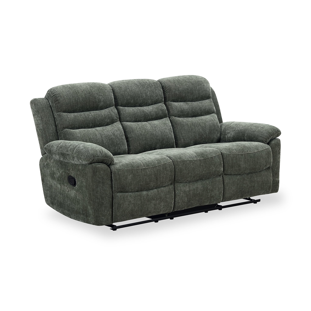 Conway Reclining 3 Seater Sofa Moss Green from Roseland Furniture