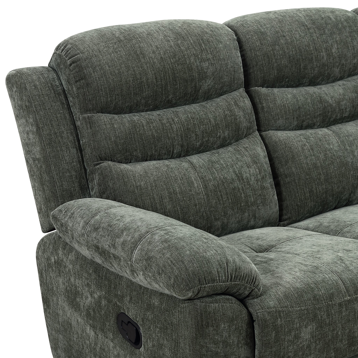 Conway Reclining 3 Seater Sofa Moss Green from Roseland Furniture