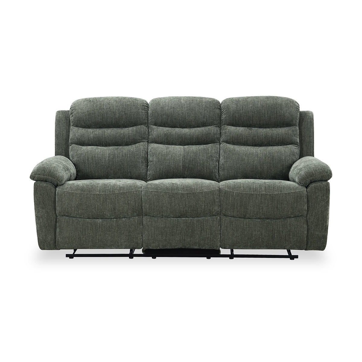 Conway Reclining 3 Seater Sofa Moss Green from Roseland Furniture