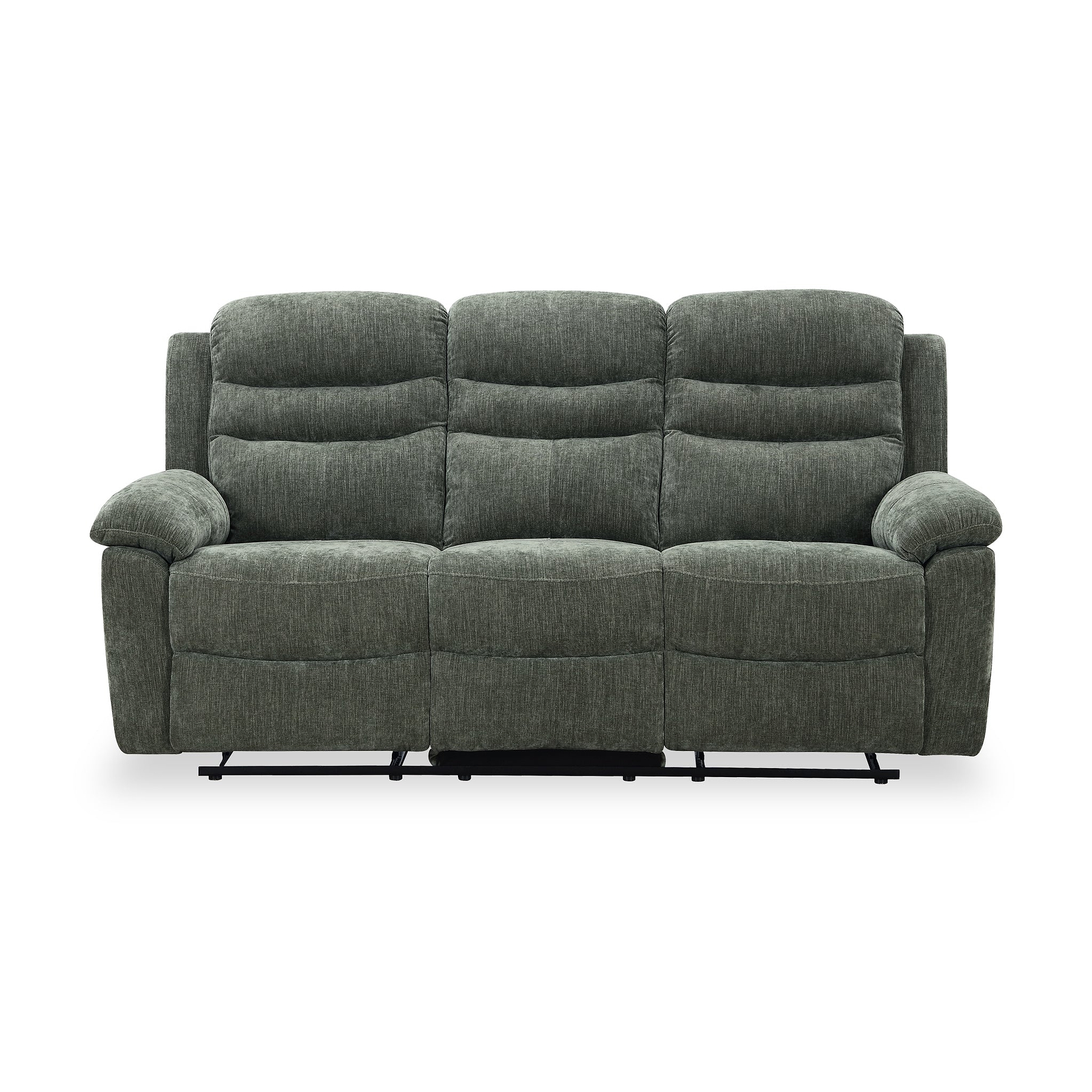 Conway Reclining 3 Seater Sofa Moss Green from Roseland Furniture