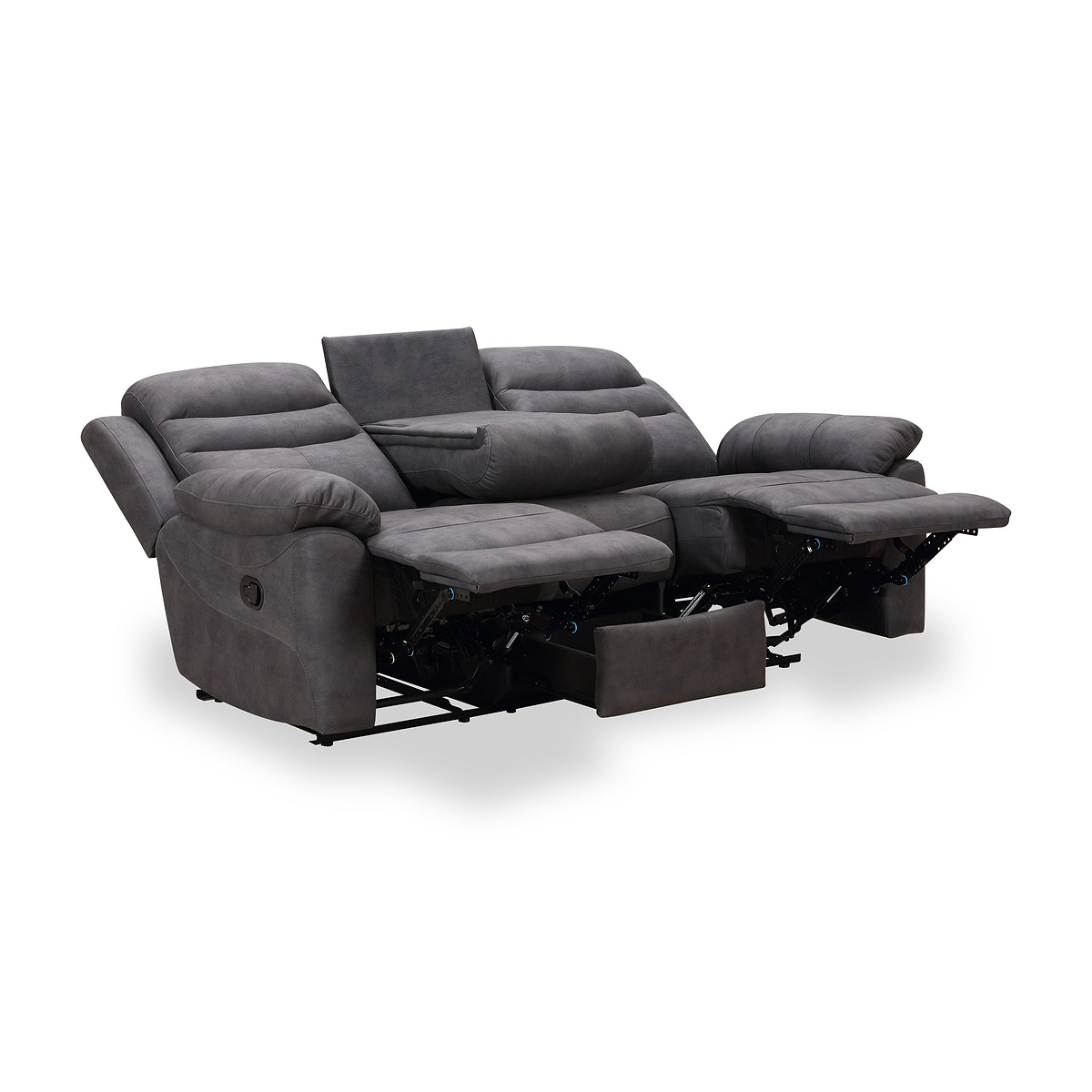 Conway 3 Seater Dropdown Recliner from Roseland Furniture