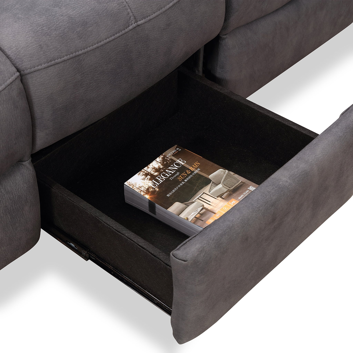 Conway 3 Seater Dropdown Recliner from Roseland Furniture