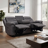Conway 3 Seater Dropdown Power Recliner from Roseland Furniture