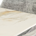 Lena-180cm-Kass-Gold-Sintered-Stone-Dining-Table from Roseland Furniture