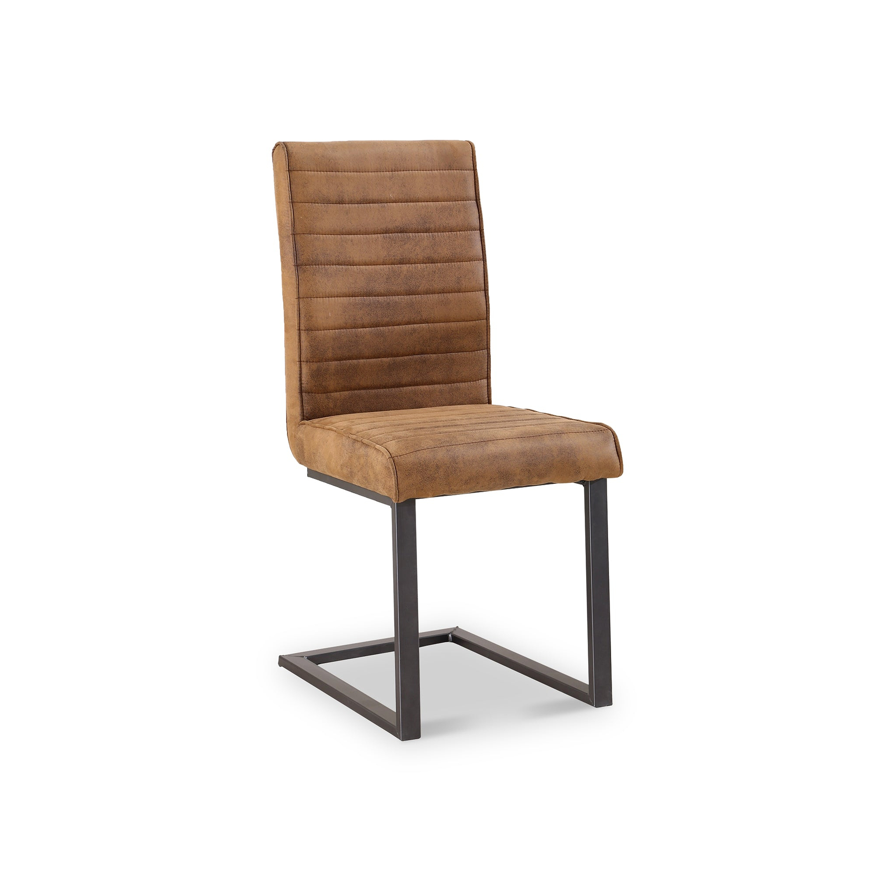 Robyn Tan Chair with Black Legs by Roseland Furniture