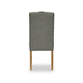Portland Button Back Dining Chair Grey from Roseland Furniture