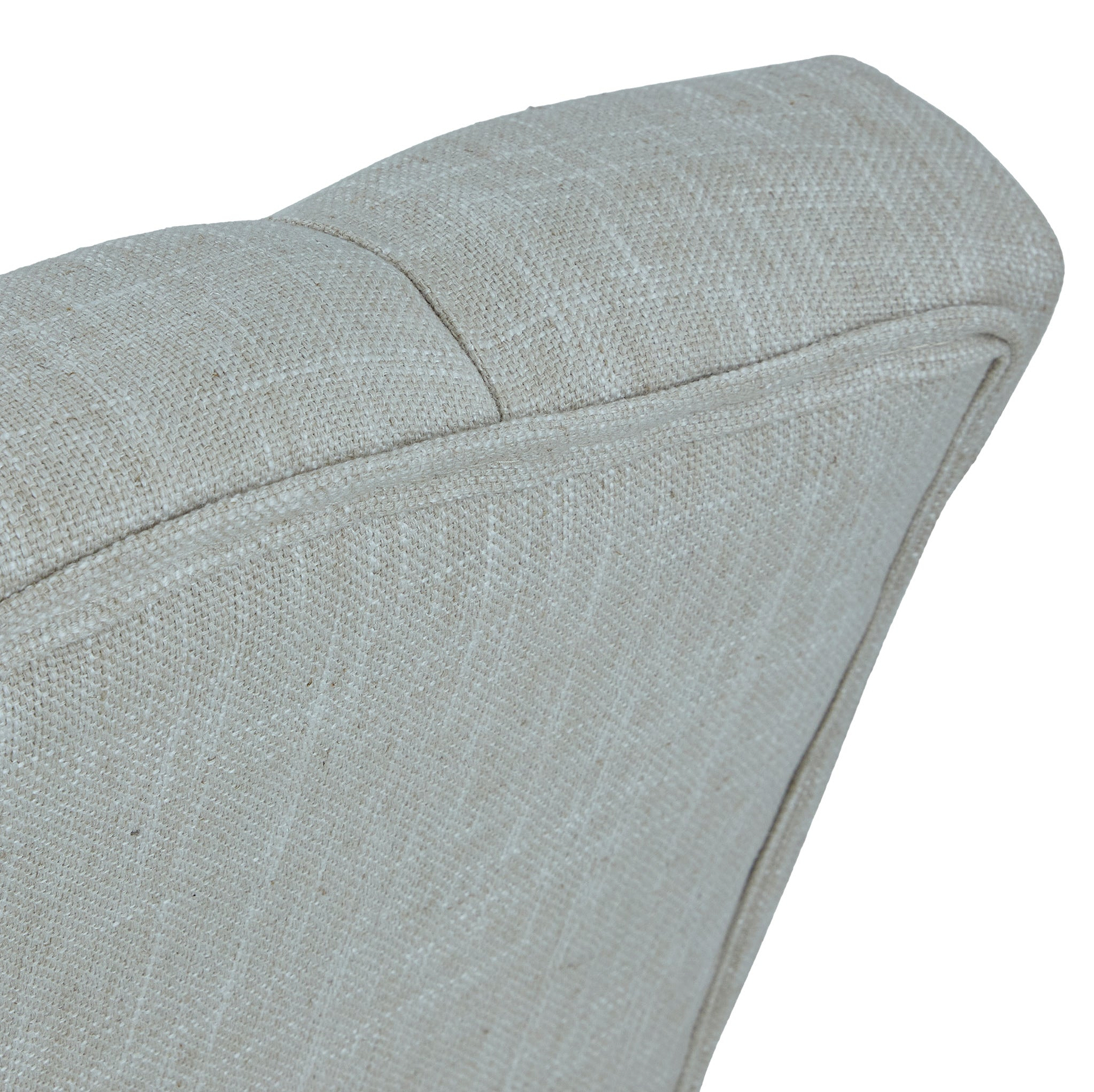 Portland Button Back Dining Chair Natural from Roseland Furniture