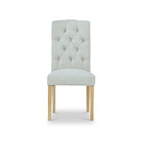 Portland Button Back Dining Chair Natural from Roseland Furniture
