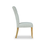Portland Button Back Dining Chair Natural from Roseland Furniture