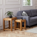 Harvey Nest of Tables set of 2 from Roseland Furniture