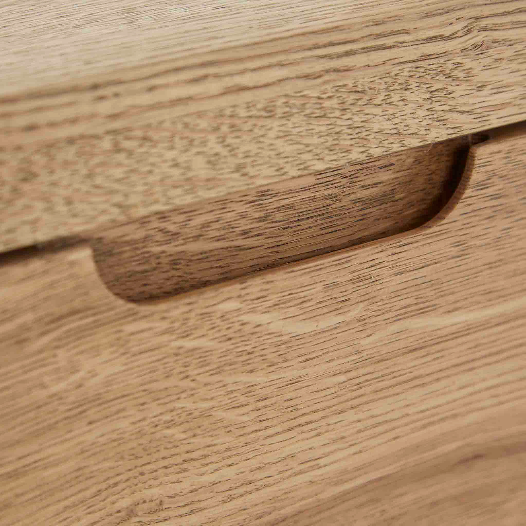 Harvey Oak Double Wardrobe from Roseland Furniture