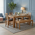 Harvey Extendable Dining Table by Roseland Furniture