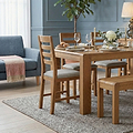 Harvey Dining Chair Linen by Roseland Furniture