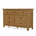 Broadway Oak 3 Over 4 Drawer Chest From Roseland Furniture