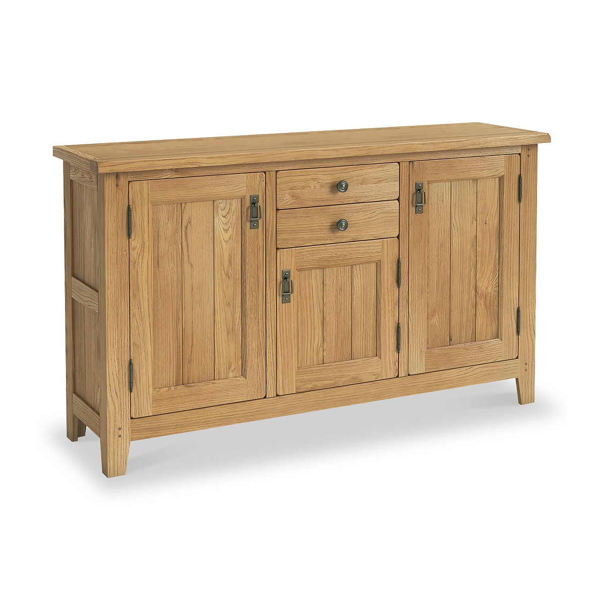 Broadway Oak Large Sideboard from Roseland Furniture