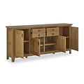 Broadway Oak Extra Large Sideboard from Roseland Furniture