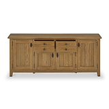 Broadway Oak Extra Large Sideboard from Roseland Furniture
