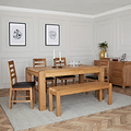 Harvey Extendable Dining Table by Roseland Furniture